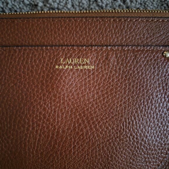 Ralph Lauren Tan Leather Belt Bag NWOT - Picture 2 of 2